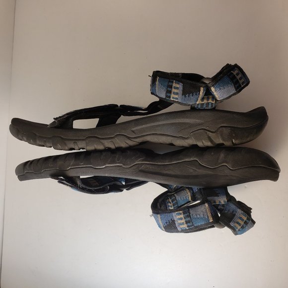 Teva Hurricane Wavy Trail Strappy Sandals.  Men\'s Size 12. main image 8